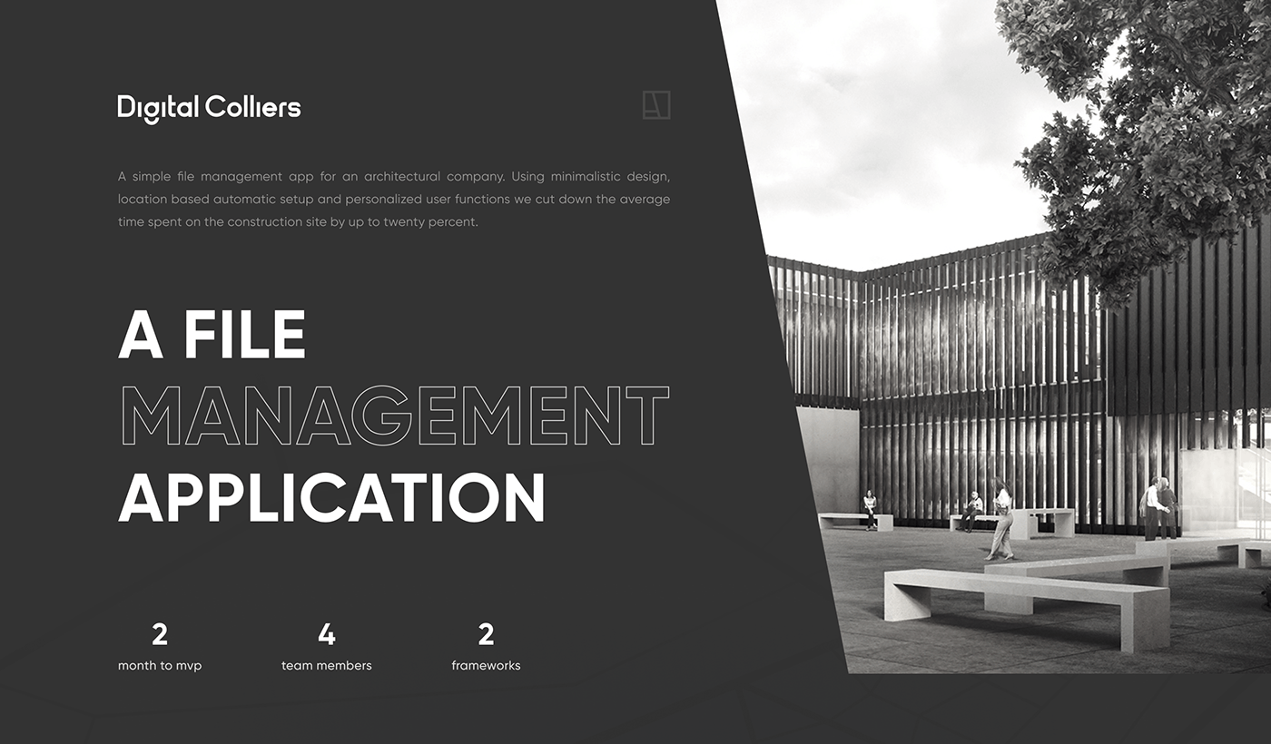 architect architecture black furniture Layout minimal typography   UI Webdesign White