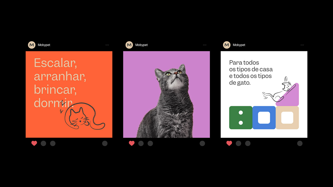 brand identity cats colorful ILLUSTRATION Packaging animals cute Fun furniture modular