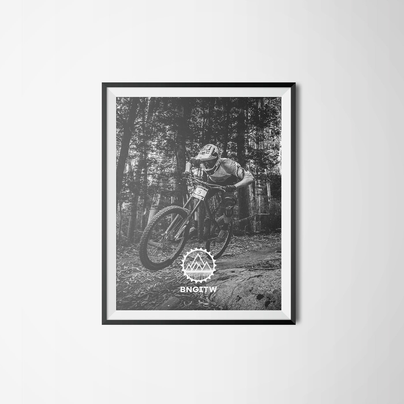 mountainbike downhill sport logo branding  concept Bicycle identity MTB Corporate Identity
