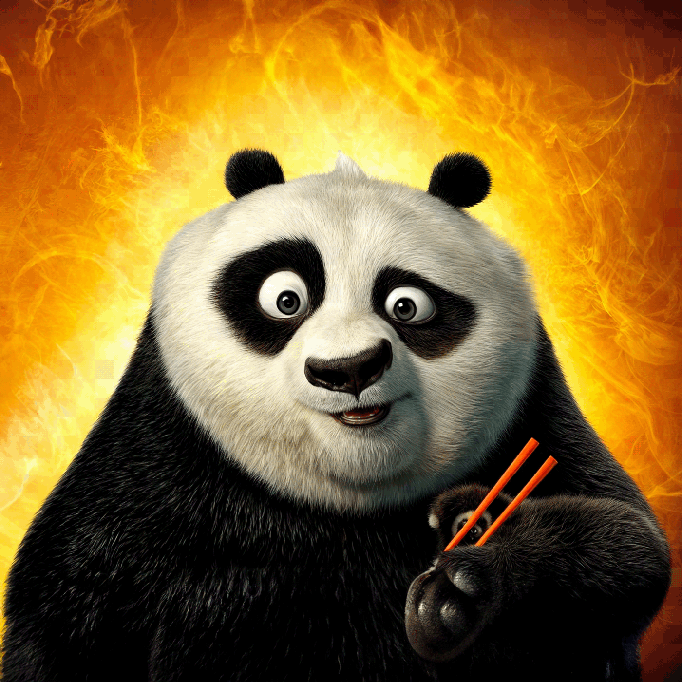 kung fu panda Digital Art  artwork Graphic Designer design movie poster Film   Kung Fu Panda 2 kung fu panda 3 Kung Fu Panda 4