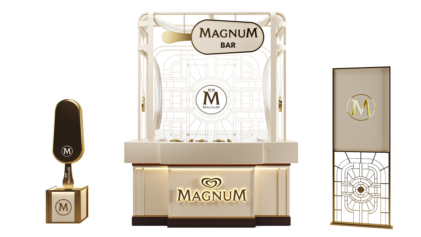 3ds max Advertising  architecture Exhibition  industrial design  interior design  magnum marketing   product Stand