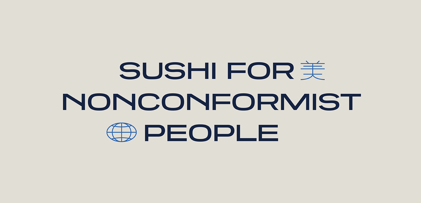 Sushi branding  brand identity fooddesign barcelona spain Asian Food asian graphic design  visual identity