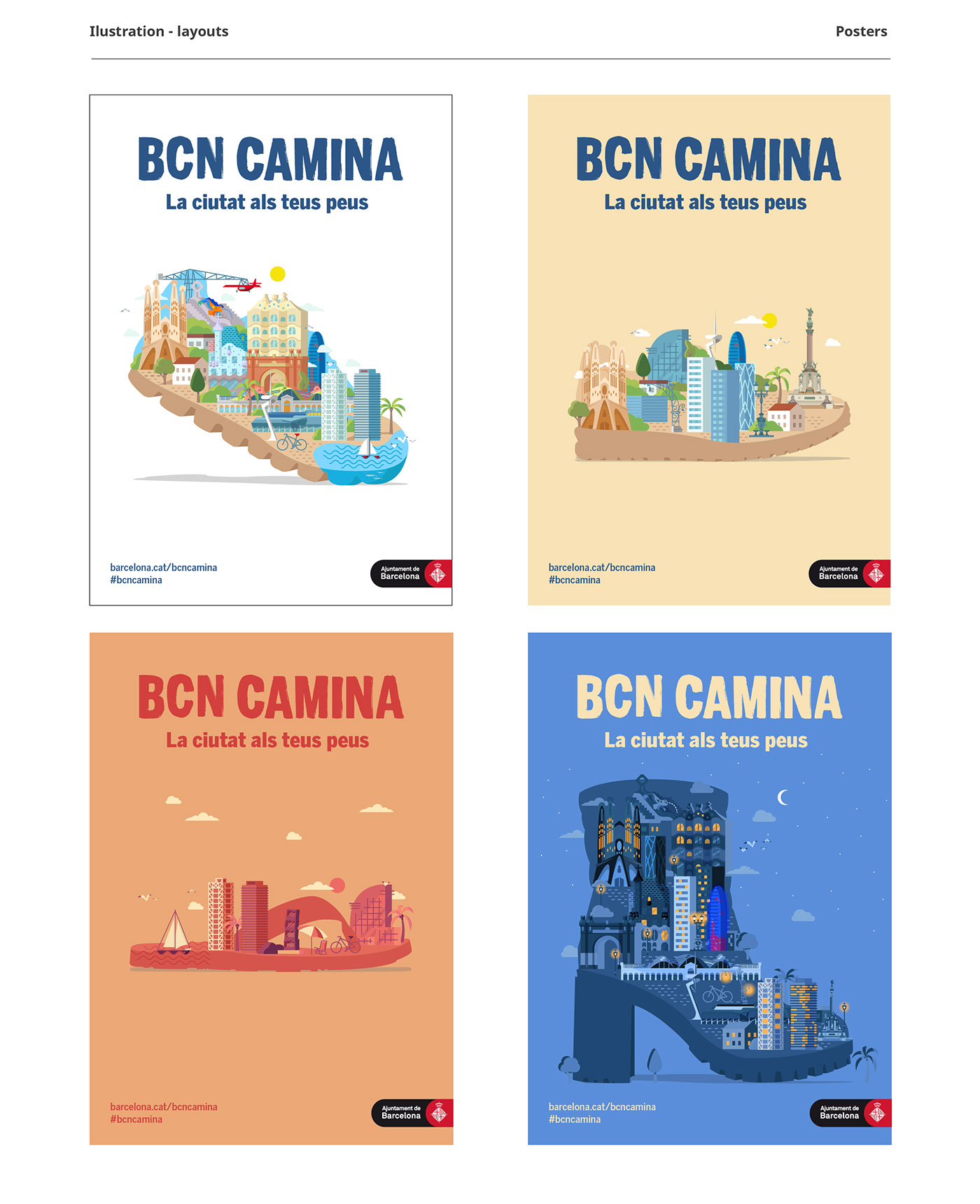 barcelona barcelonacamina bcncamina ILLUSTRATION  shoes vector Vector Illustration