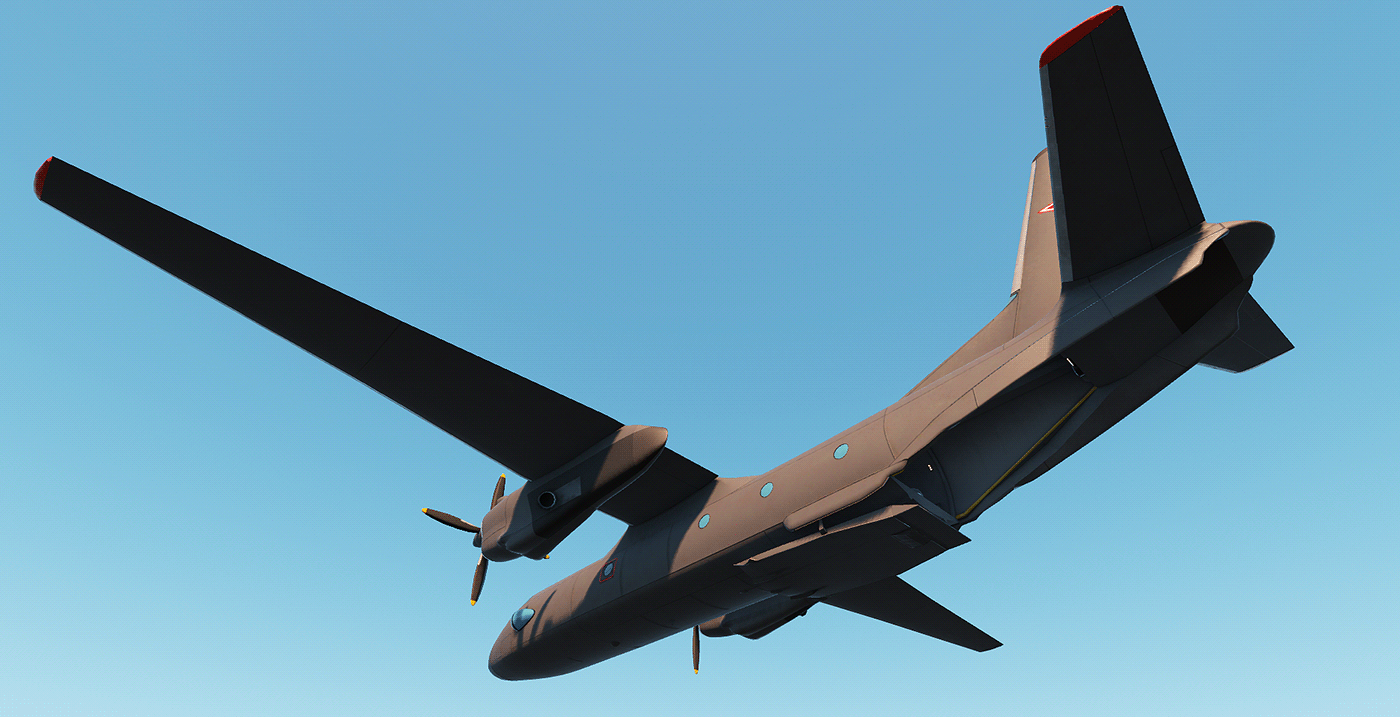 Aircraft An-12 an-26 Unigine L410