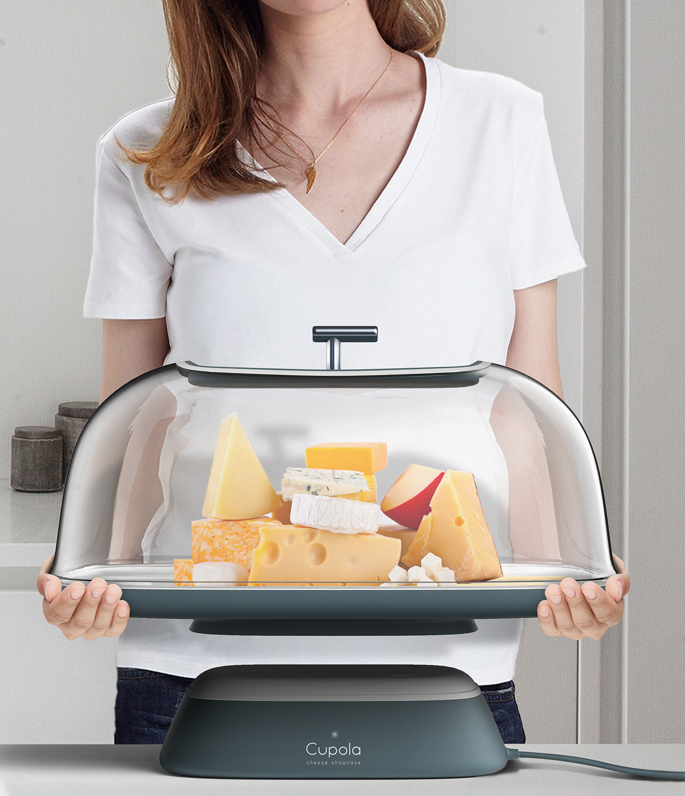 Cheese product refrigerator showcase branding  fridge taekwon food culture electrical appliance adobeawards
