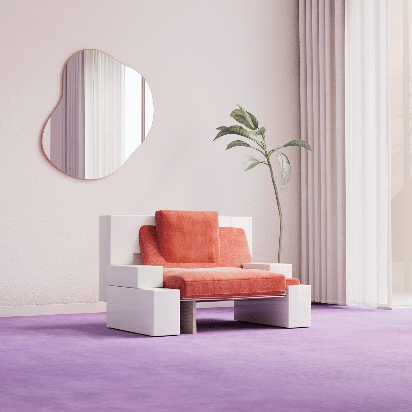 3D ArtDirection CGI furniture interiordesing interiors objects reisinger Render