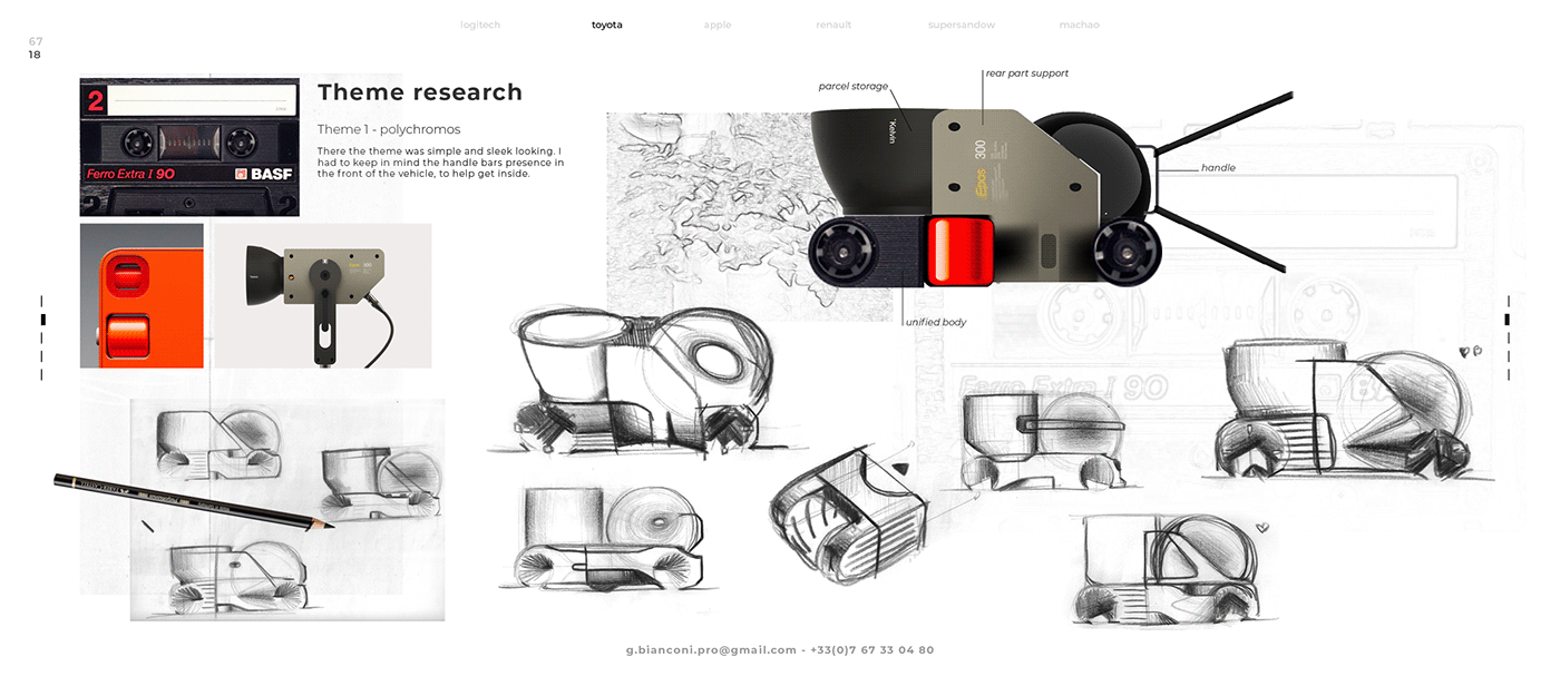 sketch cardesign exteriordesign apple toyota jeep car blender3d Transportation Design portfolio