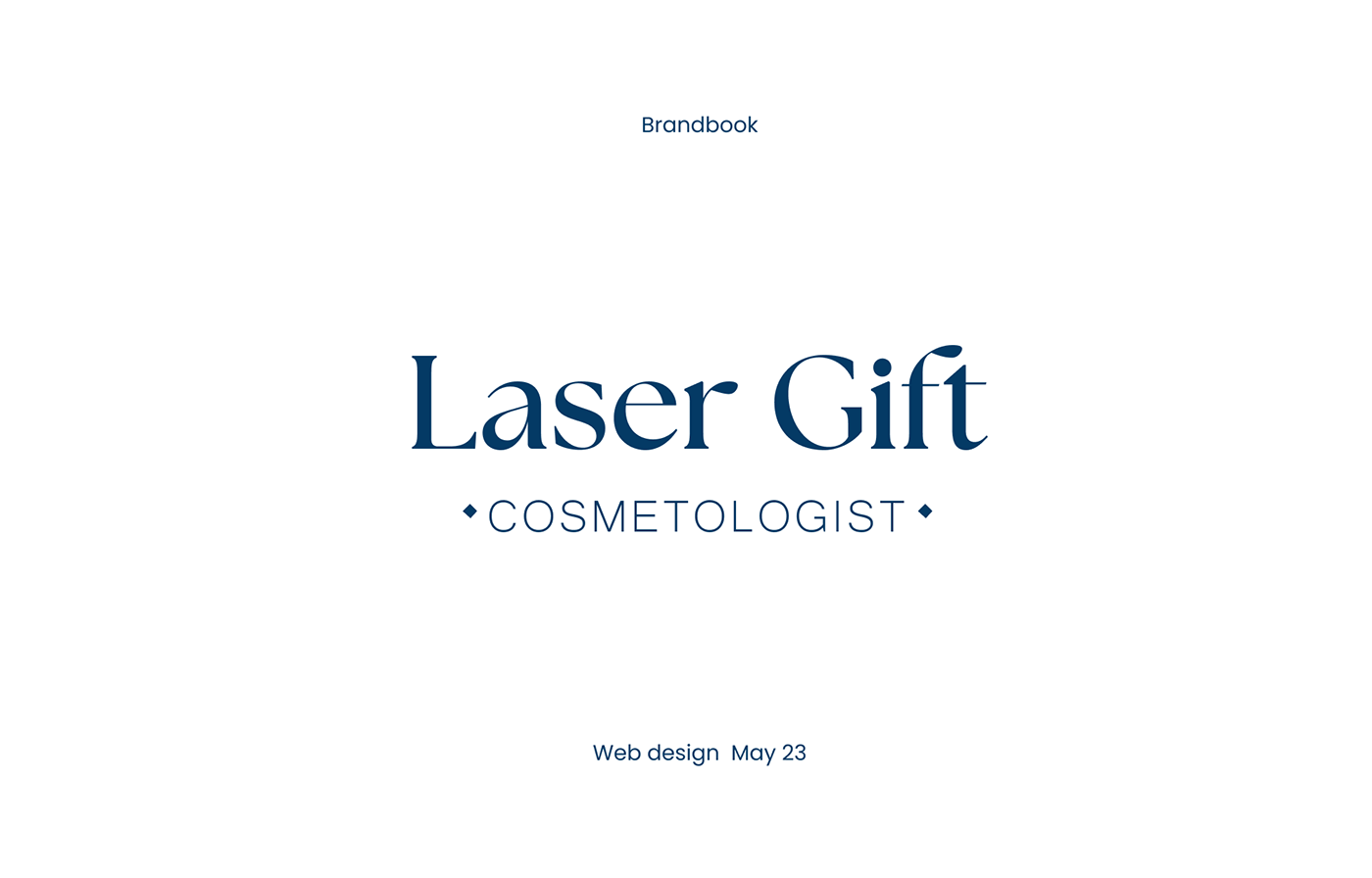 Cosmetology beauty salon Logotype brand identity Logo Design Brand Design Packaging Laser Epilation