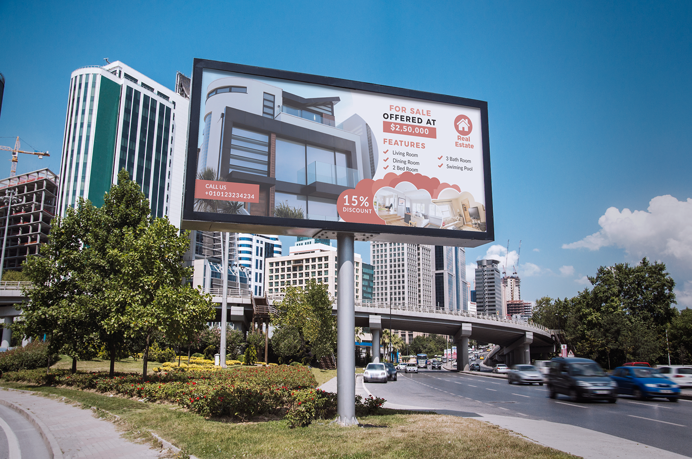 billboard banner template real estate nice simple awesome