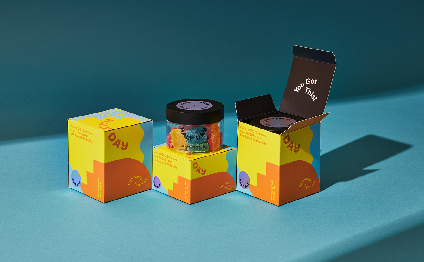 branding  CBD gummies Health oil Packaging salve Wellness Shipping Boxes Web Design 