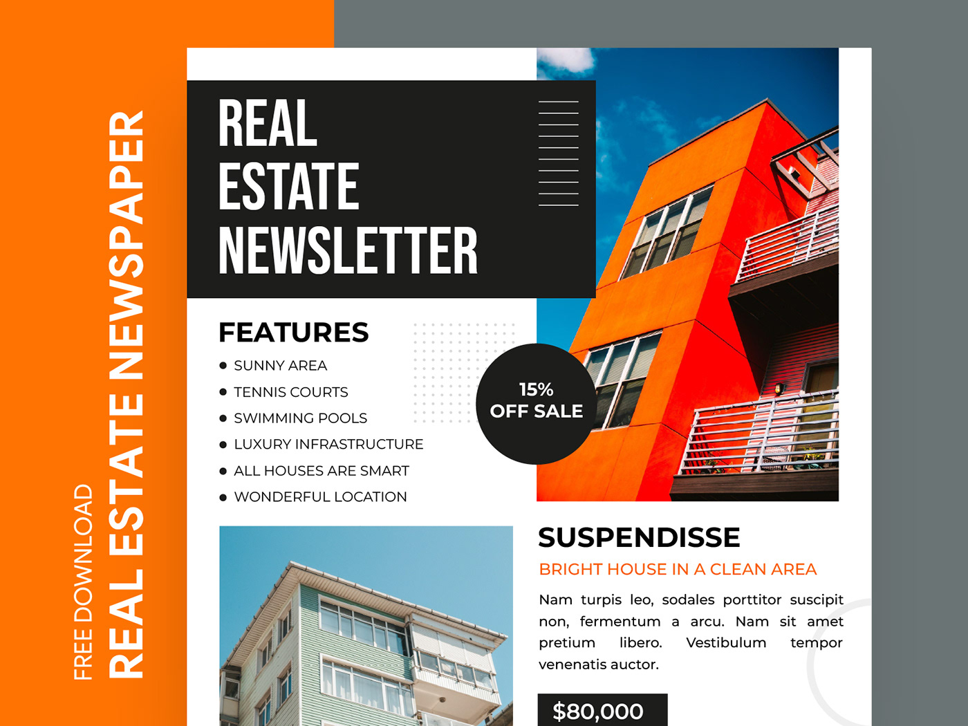 business corporate docs google newsletter newsletters print real estate realtor template