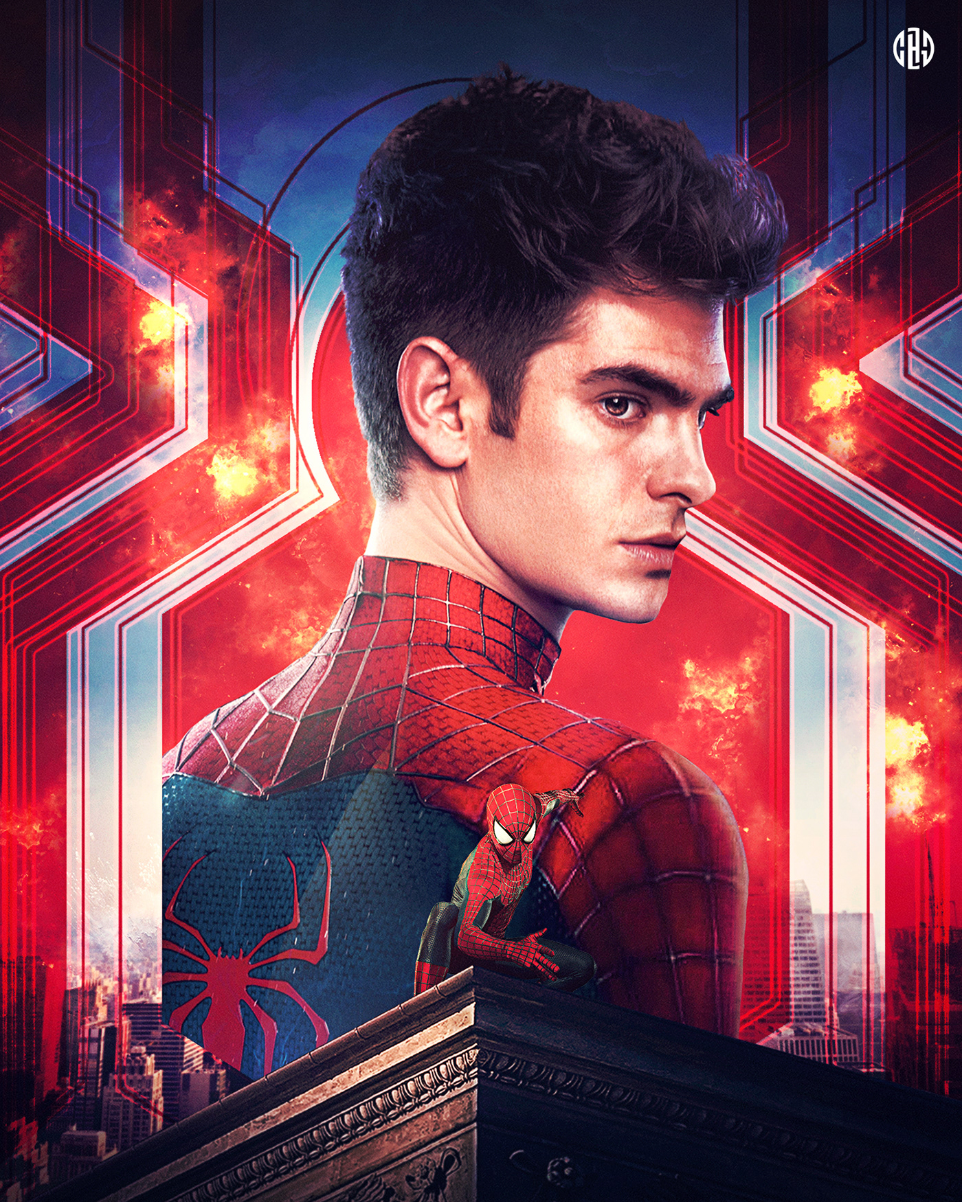 Marvel Studios Spider-Man: Homeworlds Garfield Poster.