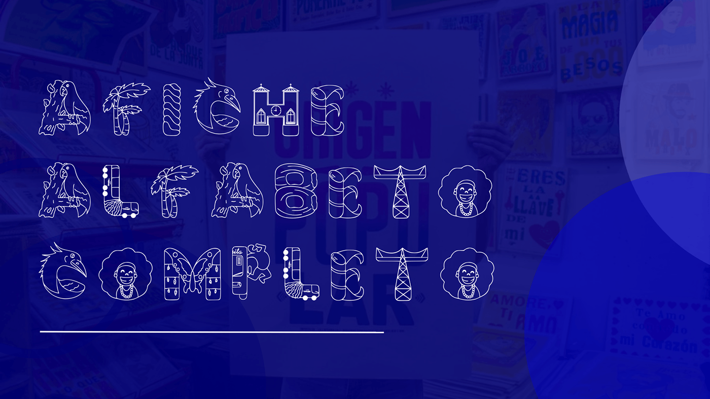 Cali colombia diseño grafico design tipografia abecedario alphabet typography  