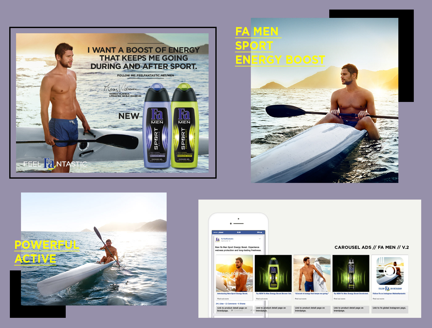 Advertising  surfing campaign movie print beauty social media exotic product water