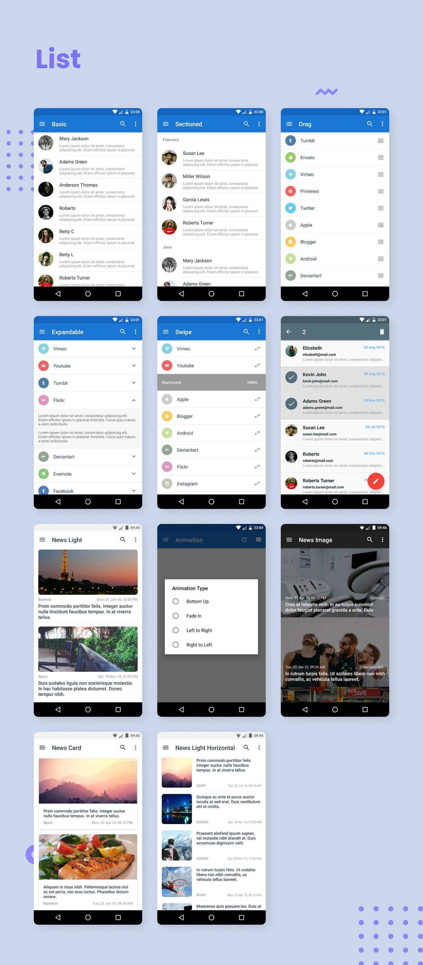 MaterialX - Android Material Design UI 2.8 - 17