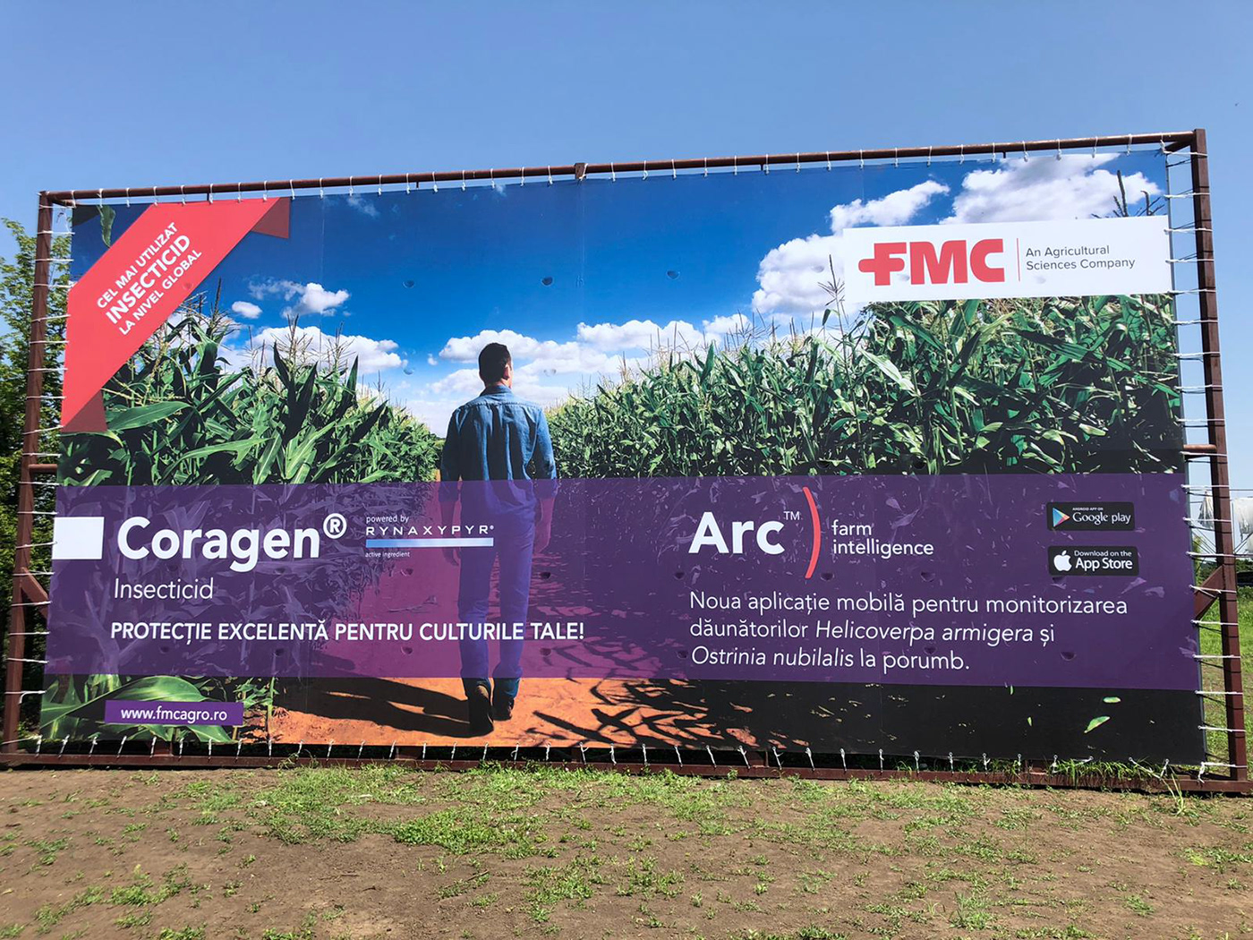 agriculture billboard Coragen FMC Insecticides Outdoor outdoor banner