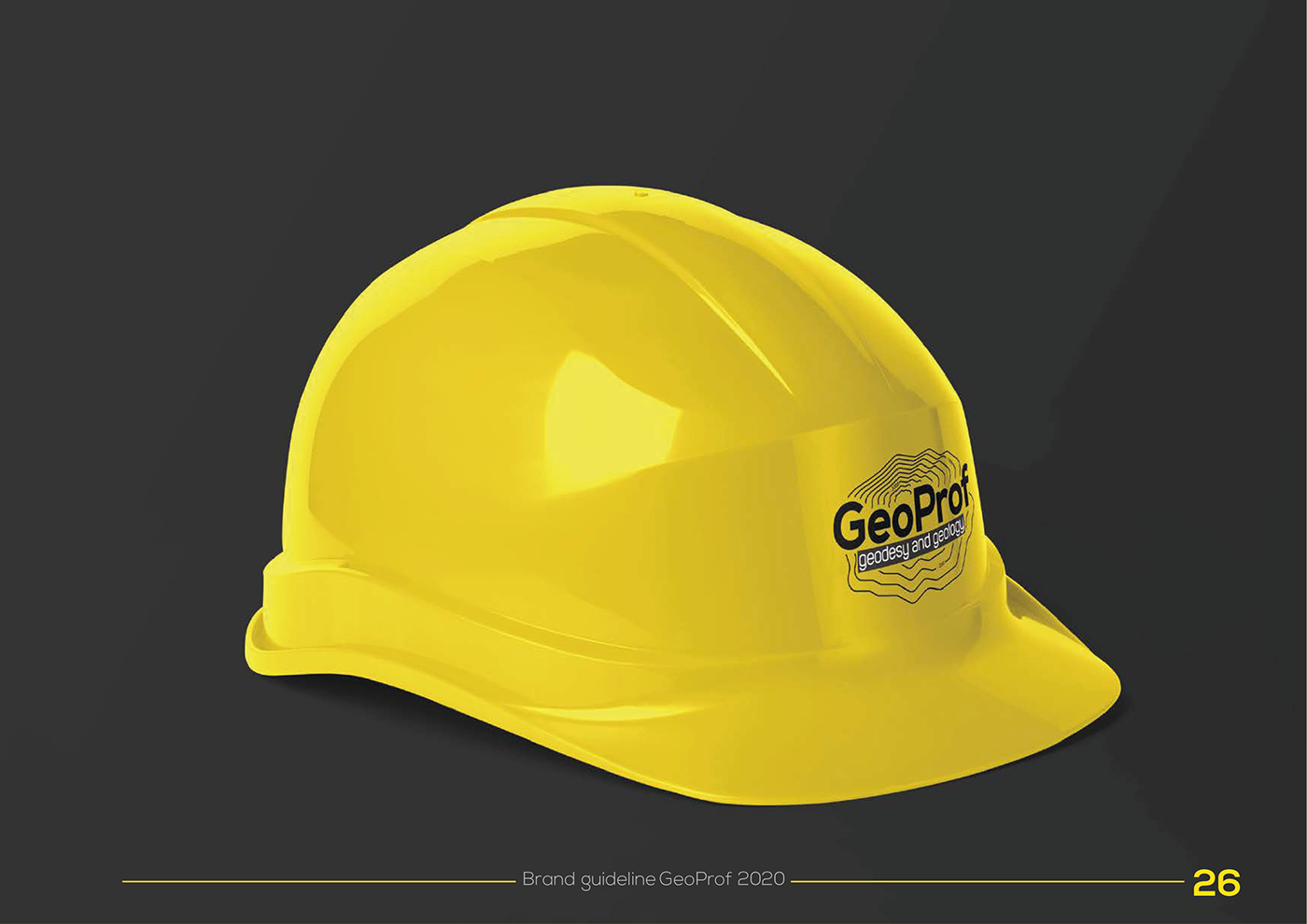 brand guidelines brandbook branding  design geodesy geology graphic design  interior design  Logo Design yellow