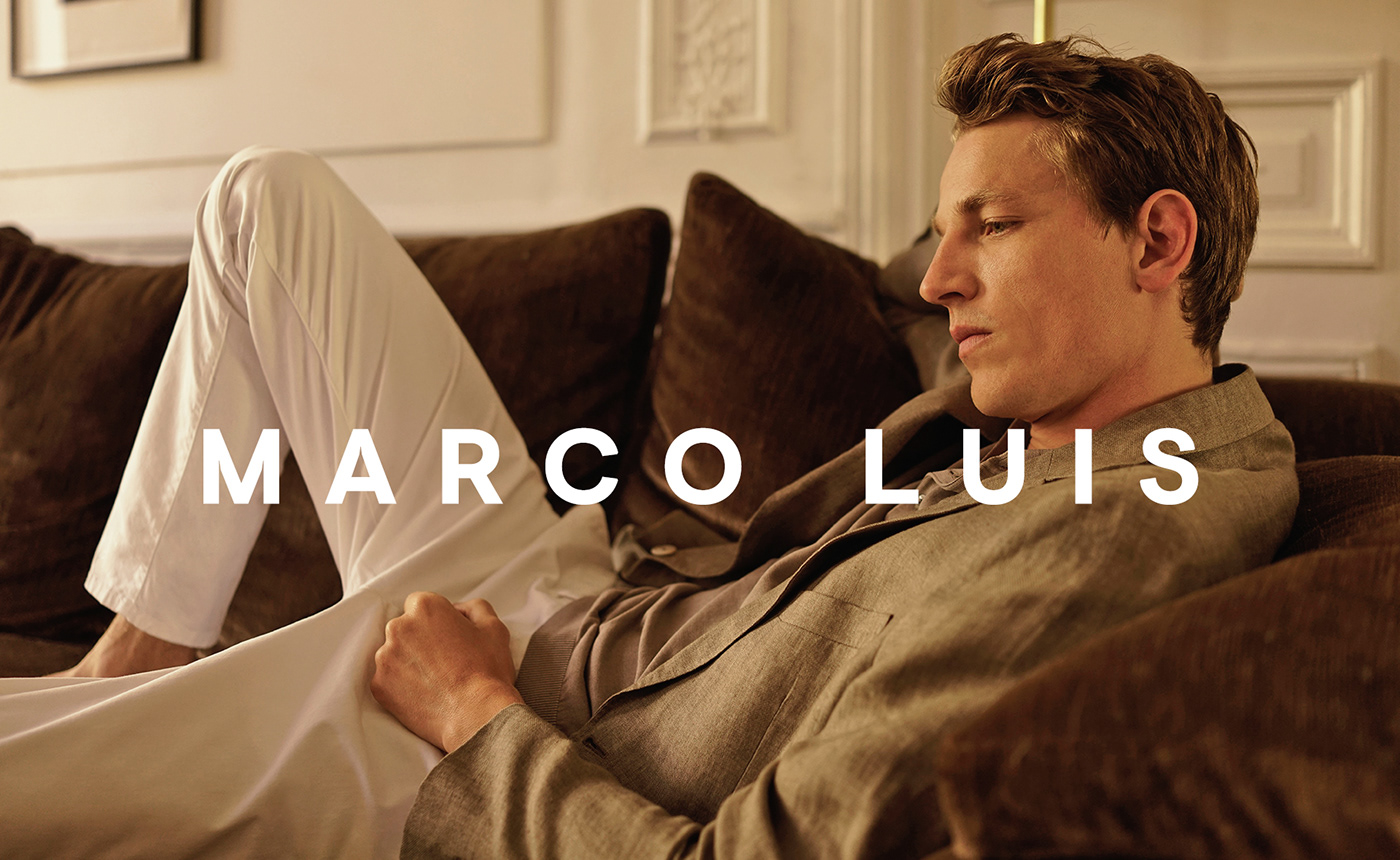 brand brand identity branding  Fashion  fashion brand Marco Luis Clothing clothing store visual identity