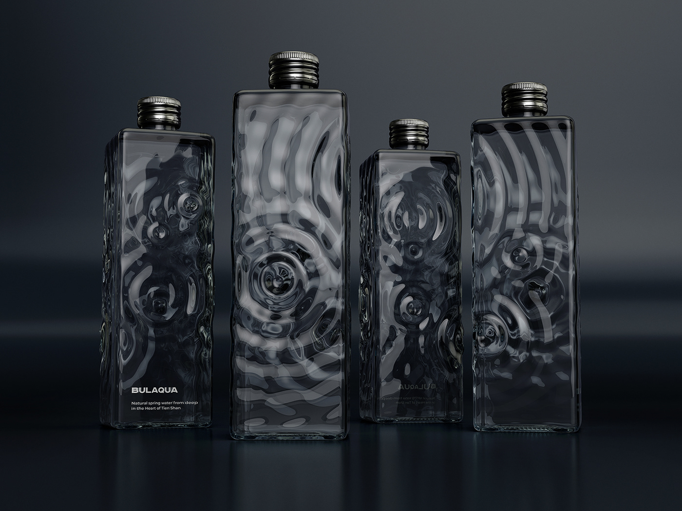 water bottle bulaqua Packaging drink natural mineral branding  product