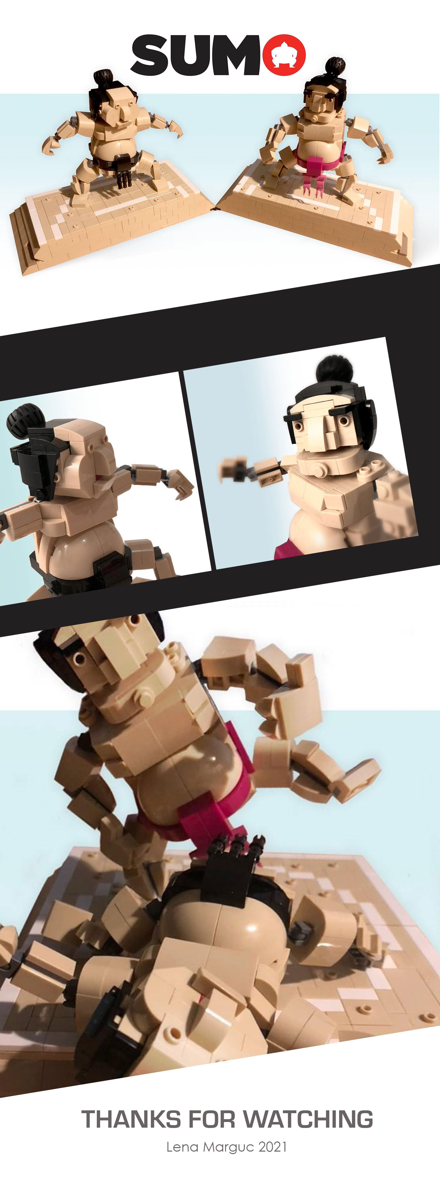 japan Japanese Sports LEGO lego ideas Lego MOC Lego model sumo Sumo Japan Sumo wrestler sumo wrestling