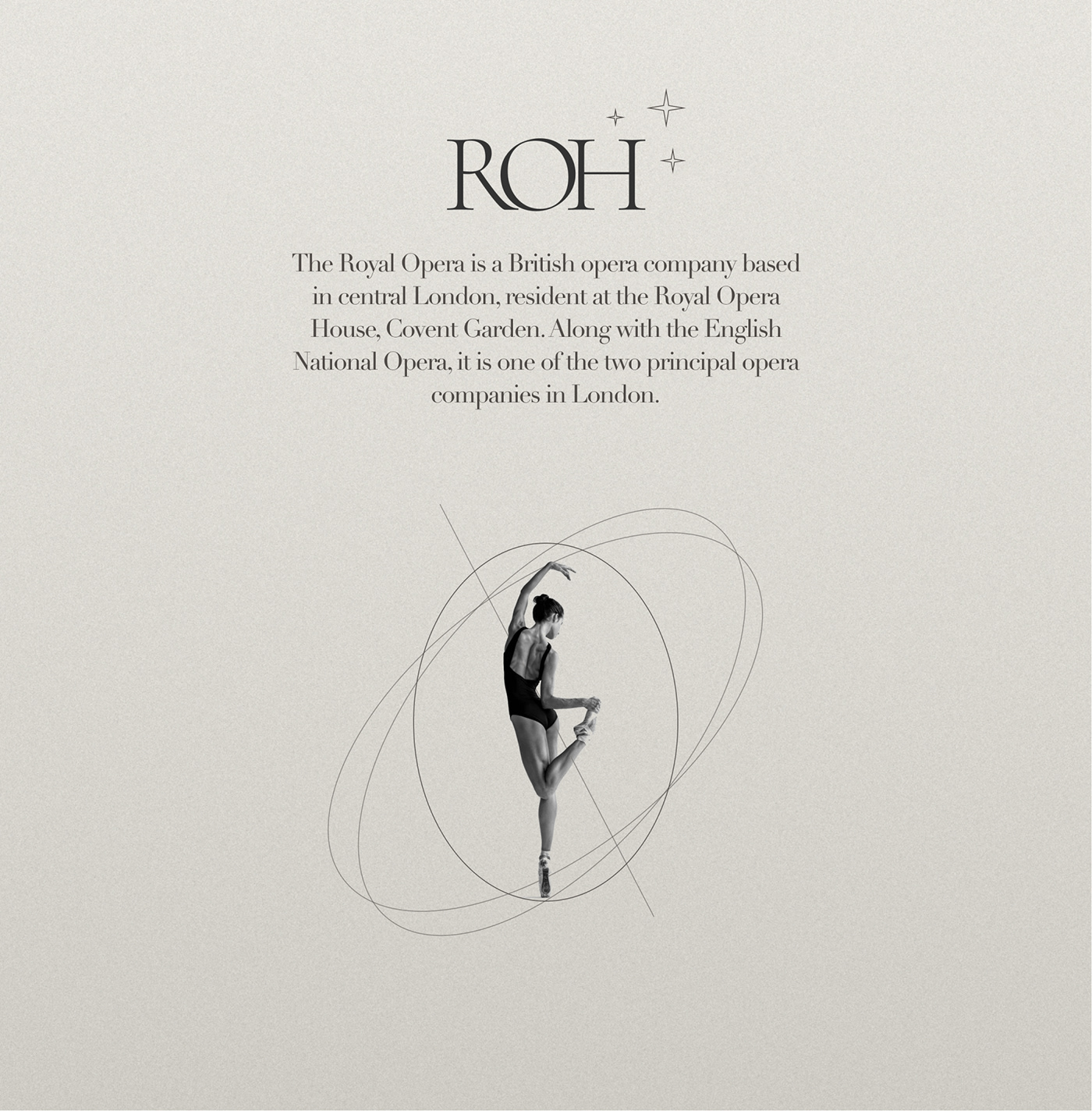 art ballet design grid opera redesign UI/UX uprock Web Project