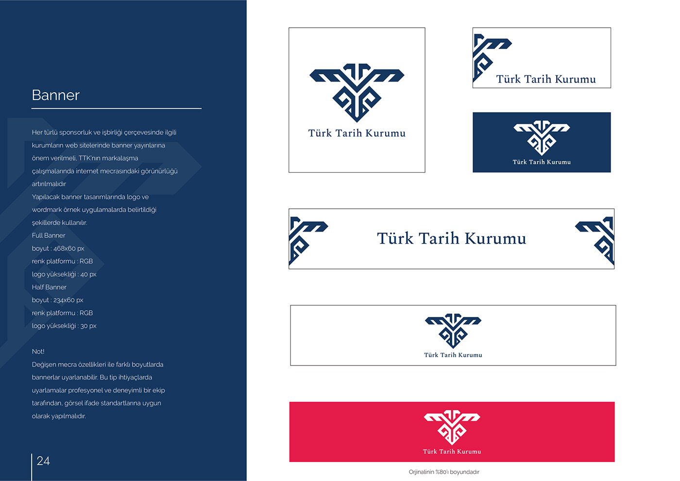 kurumsal kimlik Corporate Identity brand identity Logo Design visual identity Türk Tarih kurumu