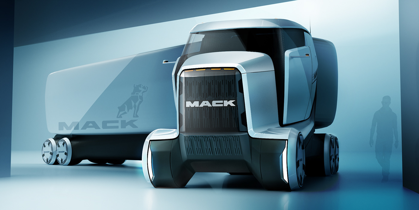 trucks automotive   Transportation Design truck design mack trucks