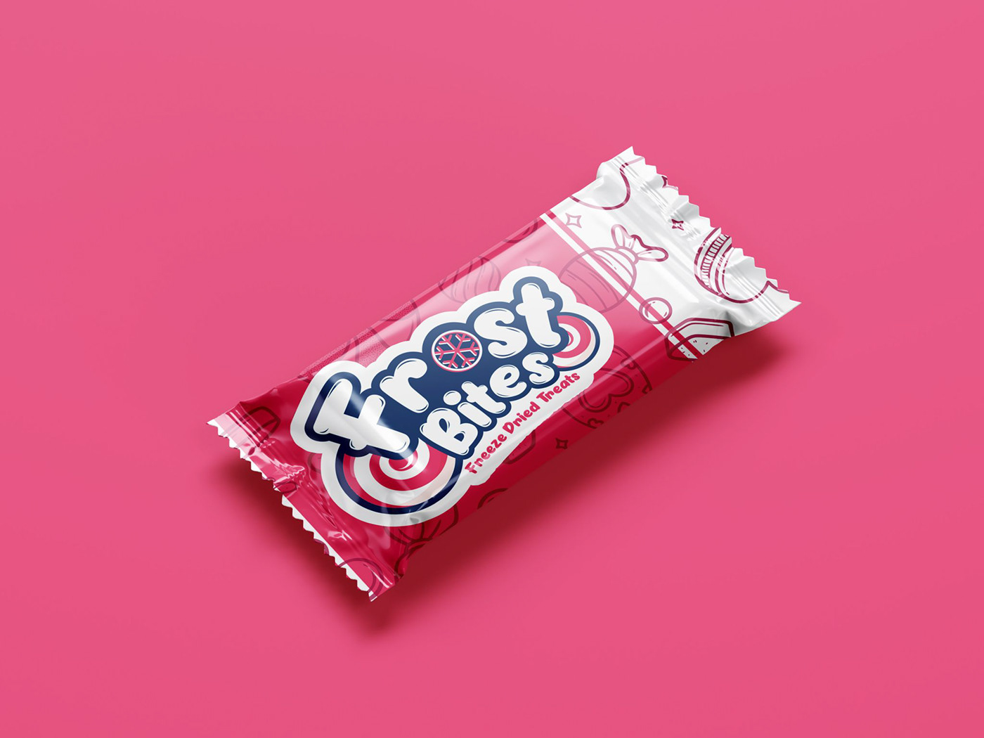 Branding Design for Frost bite Candy company.
