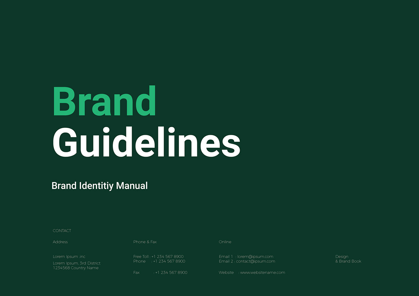 branding  brand identity Brand Design identity brand visual identity Branding design brand guidelines brand guide visual design