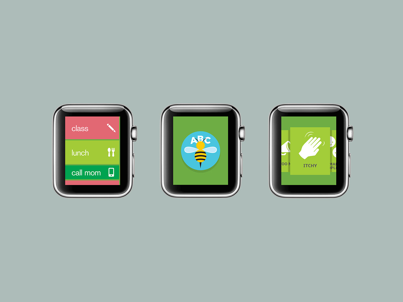 product UI ux smart watch wearable tech tech mental health development Education children