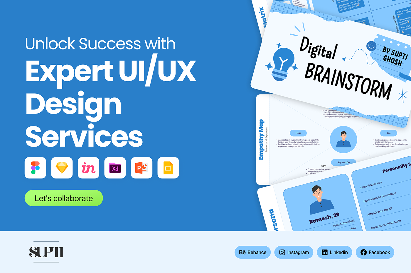 ux/ui UX design landing page Figma UX process User research Case Study design process Thinking story