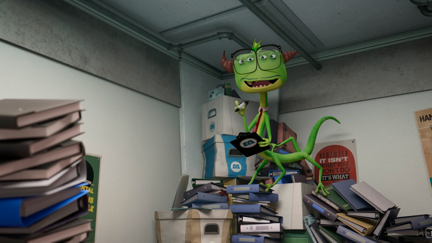 cartoon Character digital disney MOdeler modeling monsters pixar ILLUSTRATION  animation 