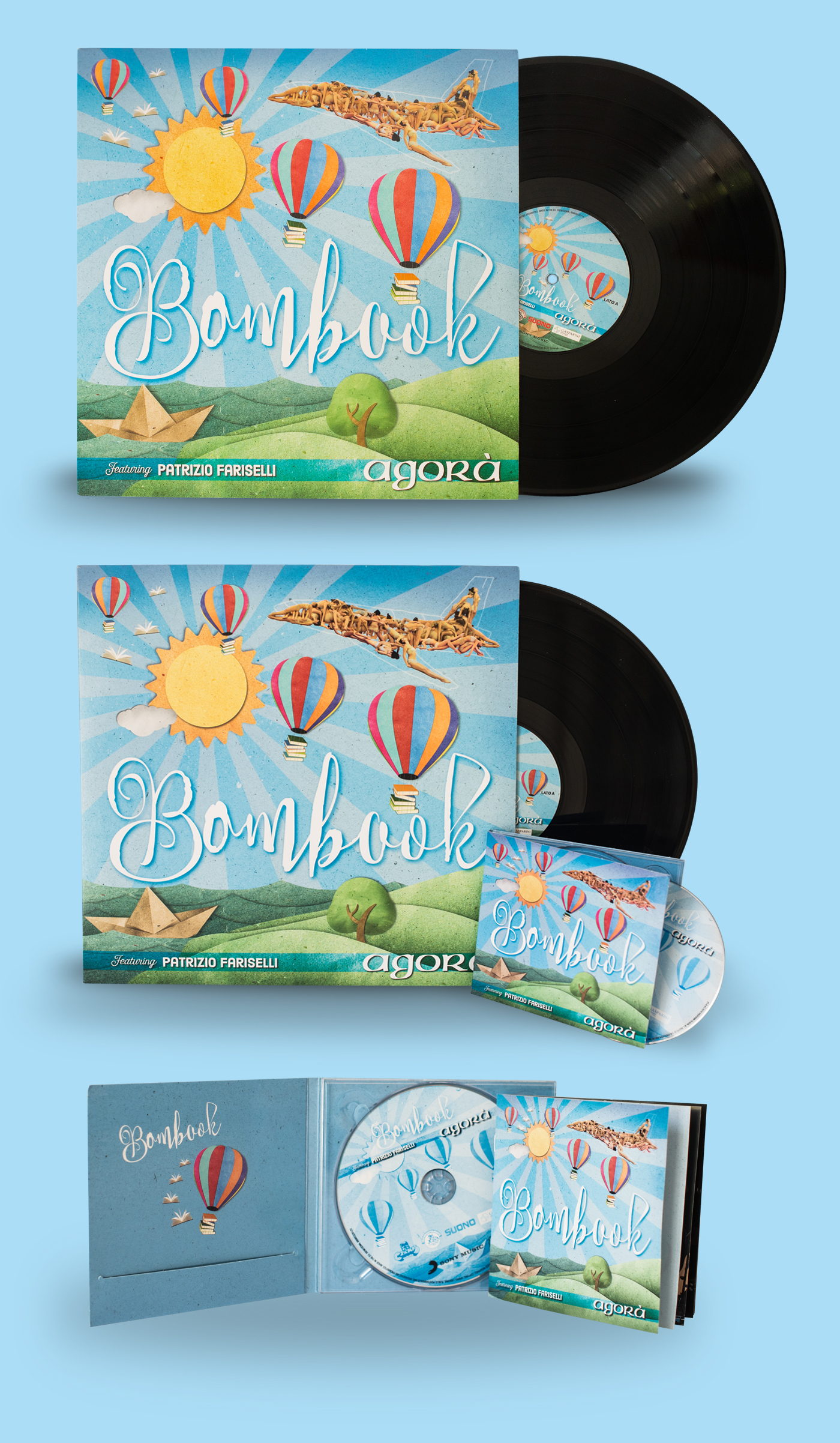 vynil cd music cover artwork package