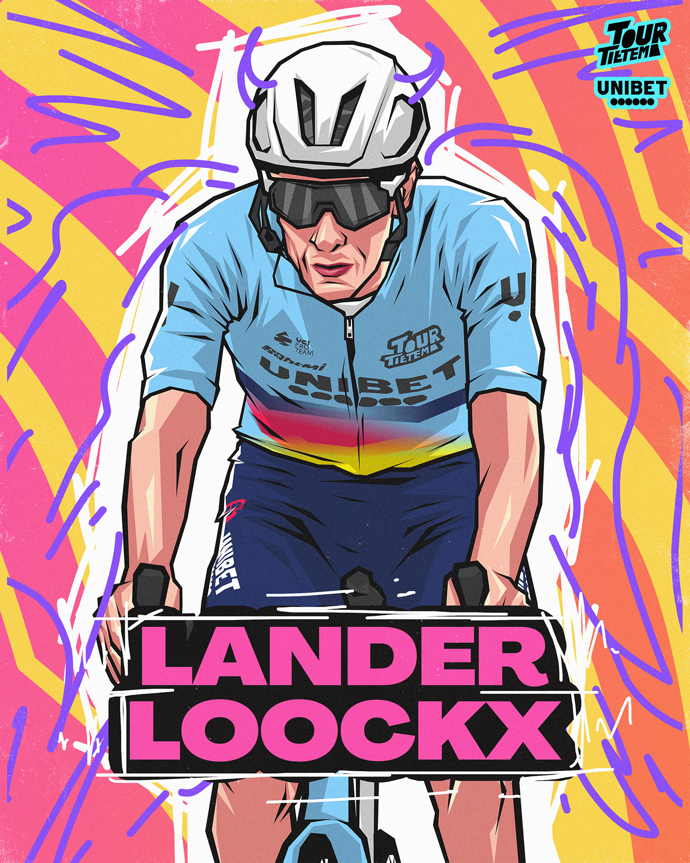Tour de France bycicle graphic design  SMSports Social media post Graphic Designer Brand Design adobe illustrator ILLUSTRATION  artwork