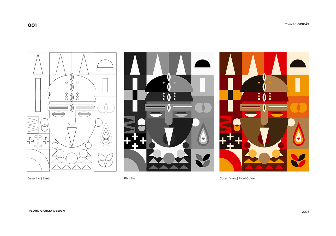 african Digital Art  geometric ILLUSTRATION  Orishas orixa poster Poster Design religion арт