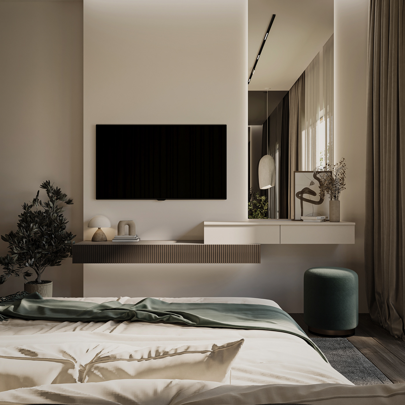 interior design  bedroominterior bedroomdesign visualization CoronaRender  3dmax interiorinspiration bedroomideas bedroominspiration CGI