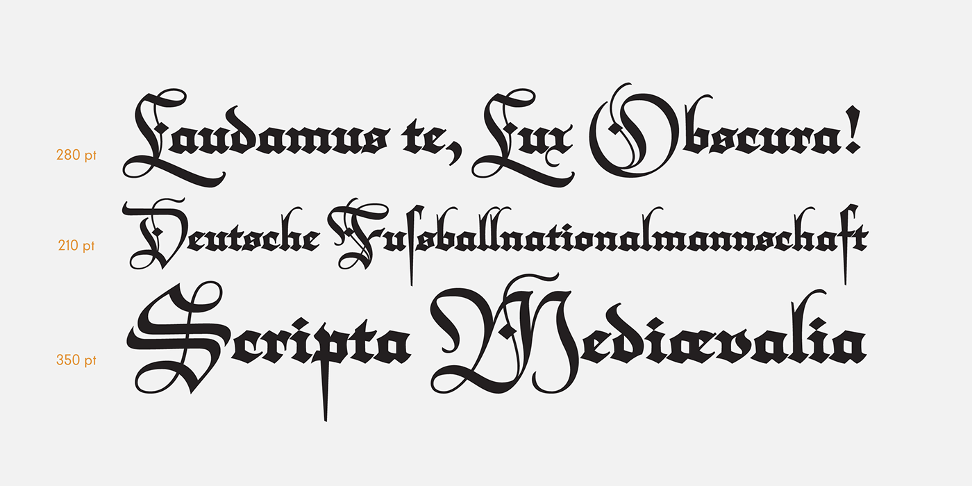 Calligraphy   typography   medieval design sudtipos Meave mexico type design