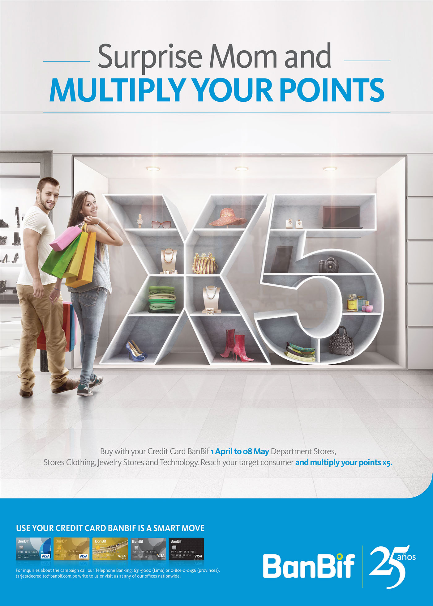 X5 stores multiply your points credit card jewelry stores Technology mon day