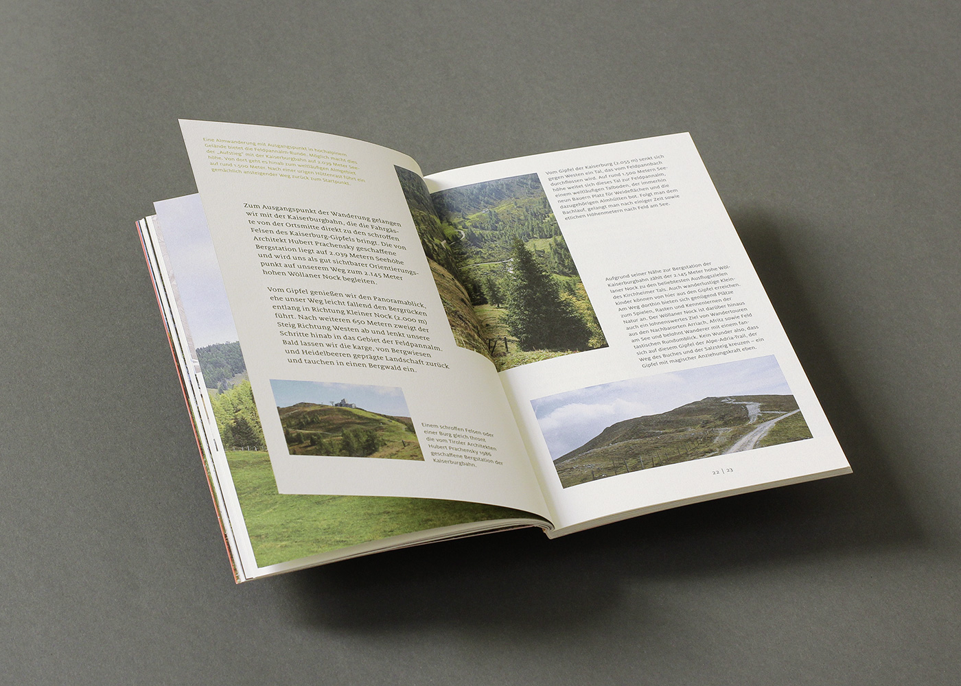 Adobe Portfolio hiking map book Booklet brochure mountains Nature marketing   pr public relations tourism art contemporary art