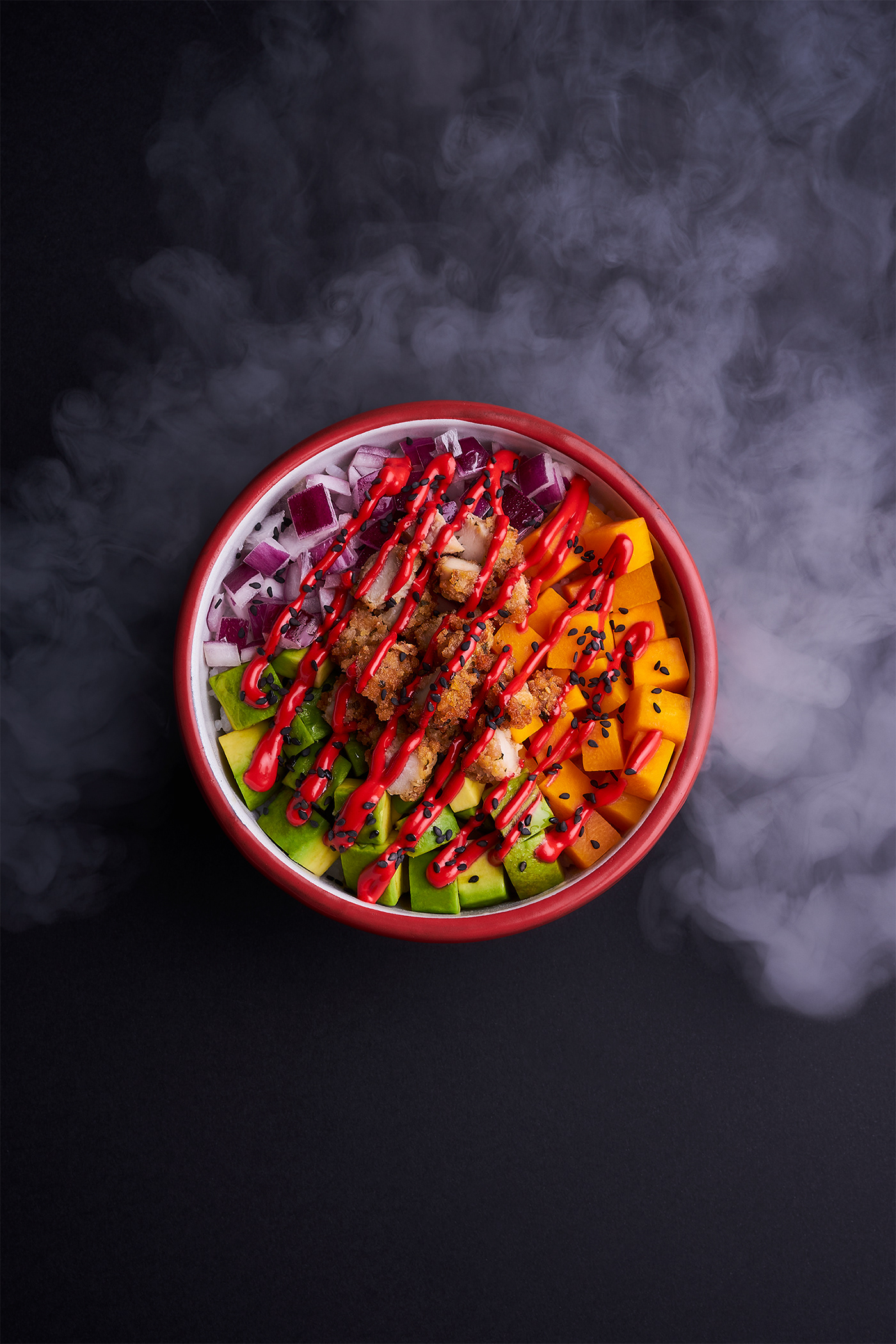 studio minimal food photography colorful Pop Art creative artwork Digital Art  editorial inspiration