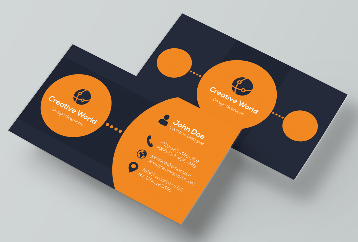 business card Business card design promote business branding  Print Media grow modern professional print ready