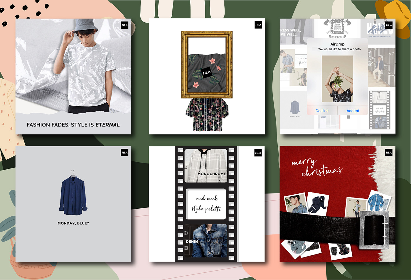 marketing   Socialmedia graphicdesign Advertising  design socialmediacontent hlasingapore clothingbrand clothes