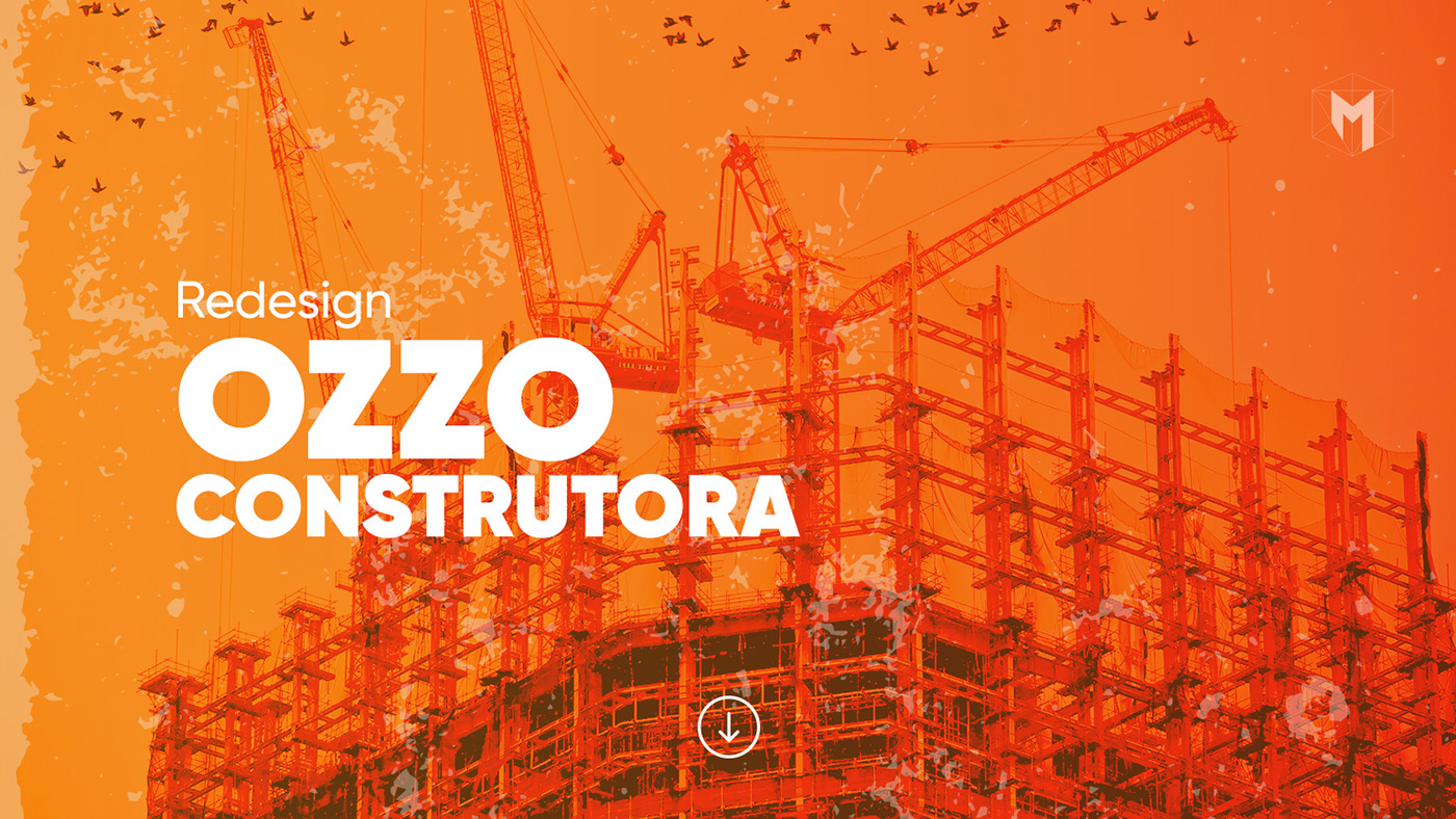 redesign logo construction Illustrator photoshop OZZO
