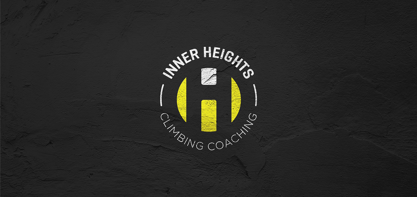 brand identity branding  business clean climbing coaching Logo Design Logo, minimal visual identity