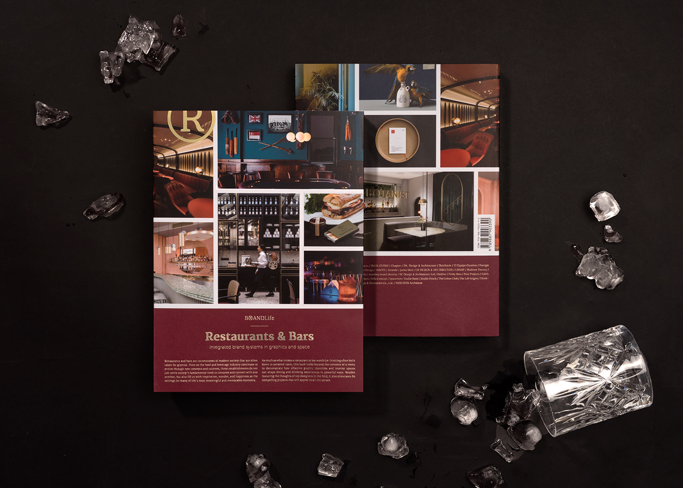 branding  Interior restaurants bars Fine Dine Food  wine identities book design