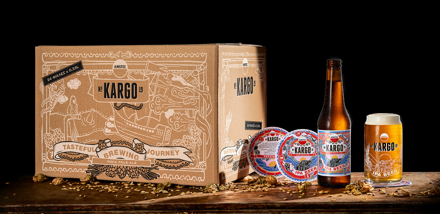 IPA Beer label design alchohol packaging  Beer Packaging craft beer pirates engraving glass print pale ale