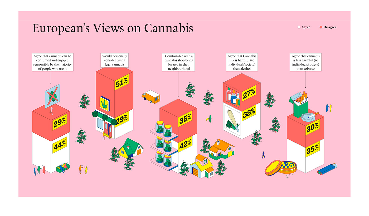 cannabis ILLUSTRATION  infographic Layout marijuana Recreational weed