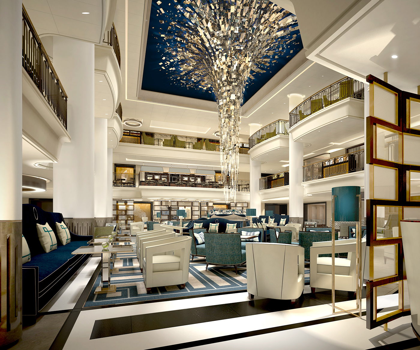 cruise ship interior design