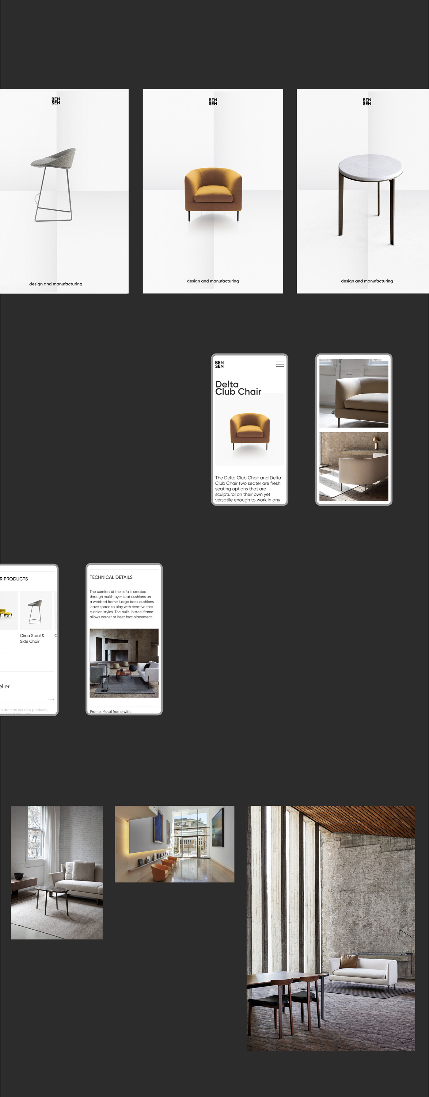 Interface Minimalism UI UI/UX user interface ux Web Web Design  Website furniture