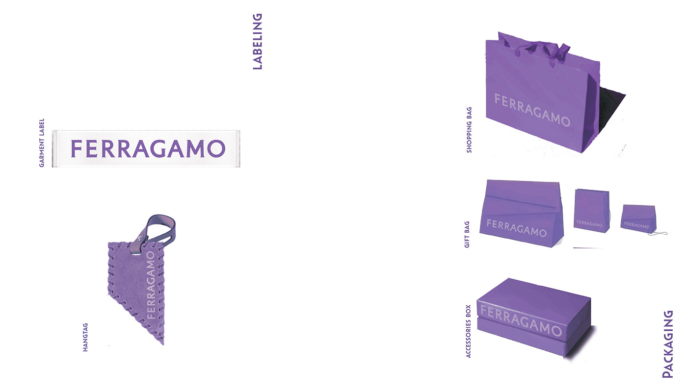 rebranding branding  luxury Ferragamo